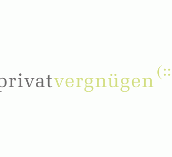 Logoentwicklung für das Modelabel privatvergnügen Bremen