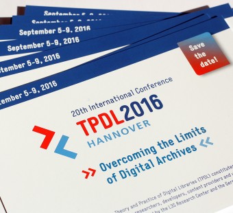 Corporate-Design für die TPDL Konferenz