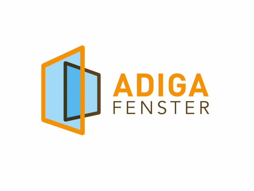 Logoentwicklung für ADIGA Fenster