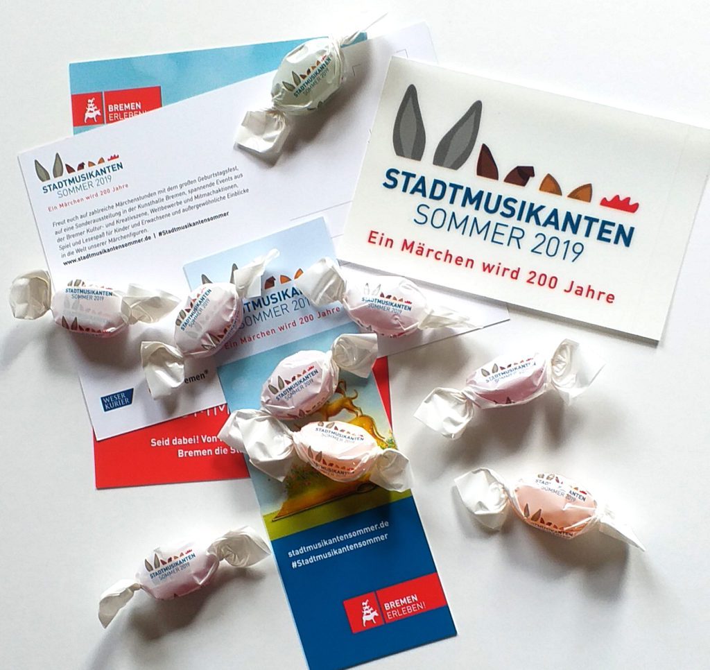 Logo für den Stadtmusikantensommer 2019 in Bremen